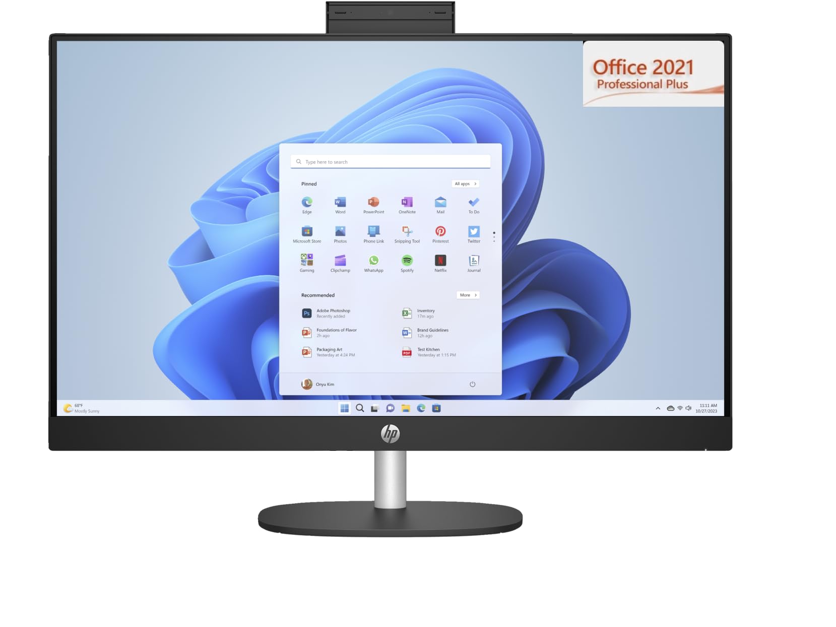 Amazon.com: HP 27 FHD IPS AIO PC (Intel 12-Core Ultra 7 255U CPU